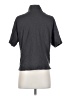 LNA 100% Cotton Gray Short Sleeve Turtleneck Size S - photo 2