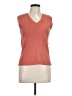 Chico's Design Orange Sweater Vest Size Lg (2) - photo 1