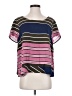 Maeve 100% Polyester Pink Short Sleeve Blouse Size 4 (tall) - photo 1