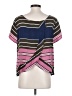 Maeve 100% Polyester Pink Short Sleeve Blouse Size 4 (tall) - photo 2