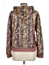 Eri + Ali 100% Polyester Metallic Gold Sweatshirt Size L - photo 2