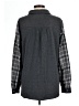 Doe & Rae Tweed Gray Long Sleeve Blouse Size L - photo 2