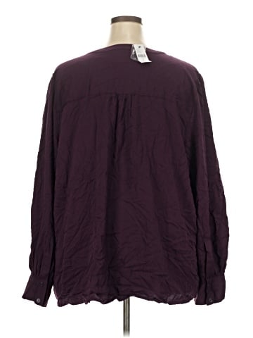 Lane Bryant Long Sleeve Blouse (view 2)