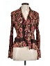 Allison Taylor 100% Polyester Brown Long Sleeve Blouse Size L - photo 1