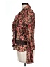 Allison Taylor 100% Polyester Brown Long Sleeve Blouse Size L - photo 5