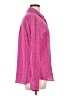 David Lerner 100% Polyester Tweed Pink Long Sleeve Blouse Size L - photo 4
