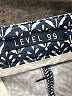 Level 99 Chevron-herringbone Blue Shorts Size 28 waist - photo 4