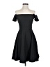 Lucy Paris 100% Polyester Solid Black Cocktail Dress Size XS - photo 1