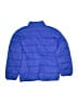 The Children's Place 100% Polyester Solid Blue Snow Jacket Size L (kids) - photo 2