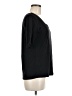 Life Style Black Short Sleeve Top Size M - photo 4
