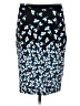 Leota Print Blue Formal Skirt Size M - photo 2