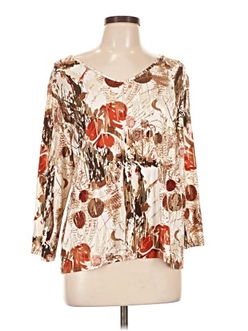 TanJay 3/4 Sleeve Blouse (view 1)