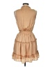 Impressions 100% Polyester Tan Casual Dress Size M - photo 2