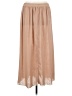 American Apparel 100% Polyester Solid Tan Casual Skirt Size XS - photo 1