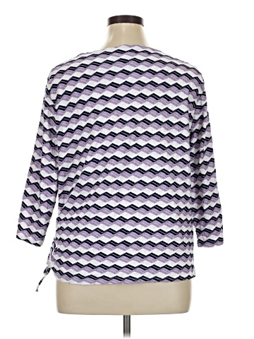 Alfred Dunner 3/4 Sleeve Top (view 2)