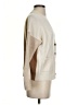 Madewell Checkered-gingham Solid Color Block Tan Cardigan Size XS - photo 4