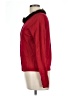 August Silk Red Silk Cardigan Size L - photo 5