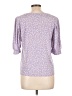 CeCe Purple 3/4 Sleeve Top Size L - photo 2