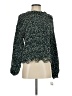 It's Our Time 100% Polyester Tweed Green Pullover Sweater Size XS - photo 1