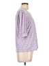 CeCe Purple 3/4 Sleeve Top Size L - photo 4