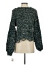 It's Our Time 100% Polyester Tweed Green Pullover Sweater Size XS - photo 2