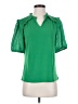 CeCe Green Short Sleeve Blouse Size S - photo 1