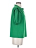CeCe Green Short Sleeve Blouse Size S - photo 4