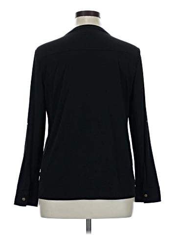Dana Buchman Long Sleeve Blouse (view 2)