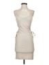 Forever 21 Solid Tan Casual Dress Size S - photo 1
