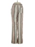 Jolt Stripes Ivory Linen Pants Size XS - photo 2