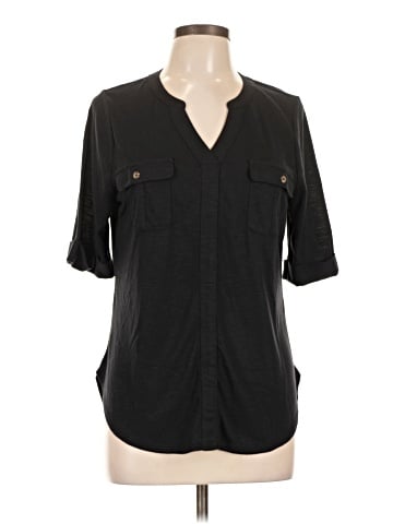 Sonoma Goods for Life Short Sleeve Henley (view 1)