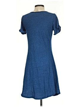 holding horses shirt dress Holding Horses Anthropologie Paula Blue Knit Front T-Shirt Dress
