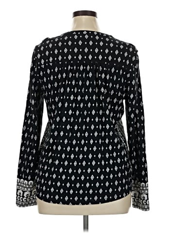 Style&Co Long Sleeve Blouse (view 2)