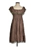 Assorted Brands 100% Rayon Brown Casual Dress Size S - photo 1