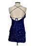 Shein 100% Polyester Stars Blue Cocktail Dress Size 2 - photo 2