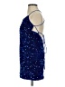 Shein 100% Polyester Stars Blue Cocktail Dress Size 2 - photo 5