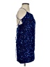 Shein 100% Polyester Stars Blue Cocktail Dress Size 2 - photo 4