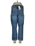 Denizen from Levi's Solid Blue Jeans Size 12 - photo 2