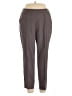 Nine West Solid Gray Dress Pants Size L - photo 1