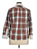 J.Crew 100% Cotton Plaid Red Long Sleeve Button-Down Shirt Size 14 - photo 2