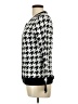 Merona 100% Cotton Houndstooth Black Cardigan Size L - photo 5