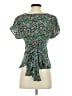Odille Green Short Sleeve Blouse Size 0 - photo 2