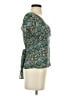 Odille Green Short Sleeve Blouse Size 0 - photo 4