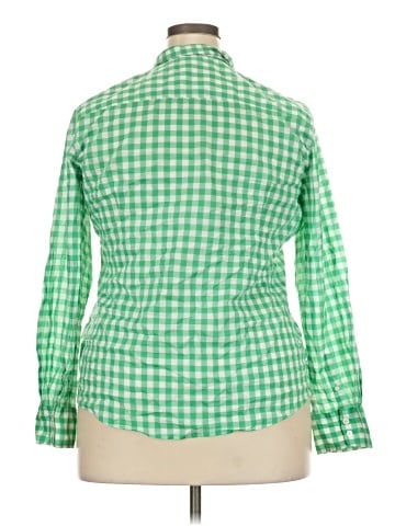 J.Crew Factory Store Long Sleeve Button-Down Shirt (view 2)