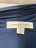 Amour Vert Blue Long Sleeve Top Size XS - photo 7