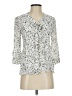 Boden 100% Viscose Polka Dots Ivory 3/4 Sleeve Blouse Size 4 - photo 1