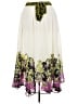 Cato 100% Polyester Floral Ivory Casual Skirt Size 18 - photo 2