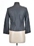 Joie 100% Leather Gray Leather Jacket Size L - photo 2