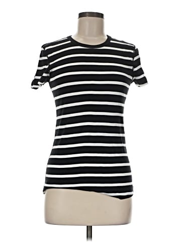 Three Dots Short Sleeve Turtleneck (view 1)