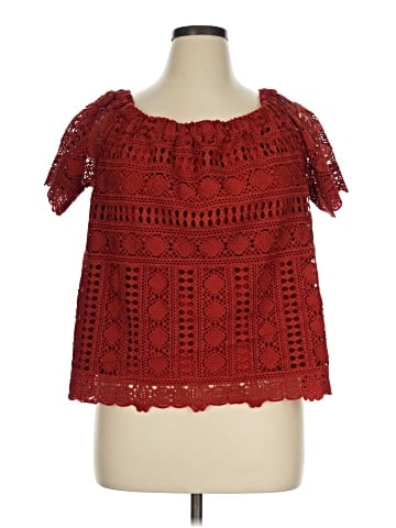 Sunday in Brooklyn Short Sleeve Blouse (view 1)